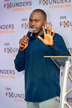 Emmanuel Misiati at Founders Exchange Marketplace