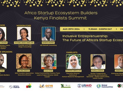 Africa Startup Ecosystem Builders Kenya FInalists Summit Flyer